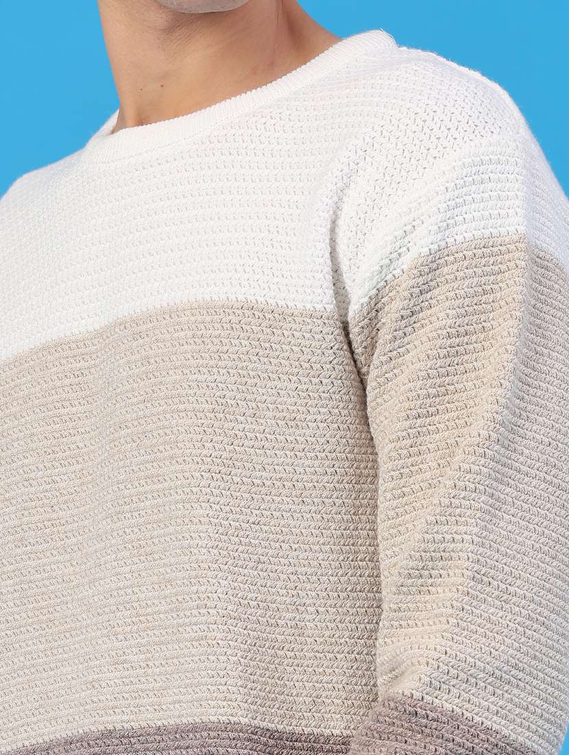 men self designed long sleeve pullover - 21959715 -  Standard Image - 4