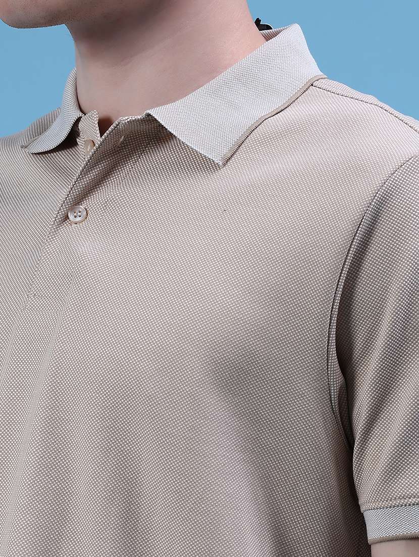 men solid short sleeve regular fit polo t-shirt - 21959774 -  Standard Image - 4
