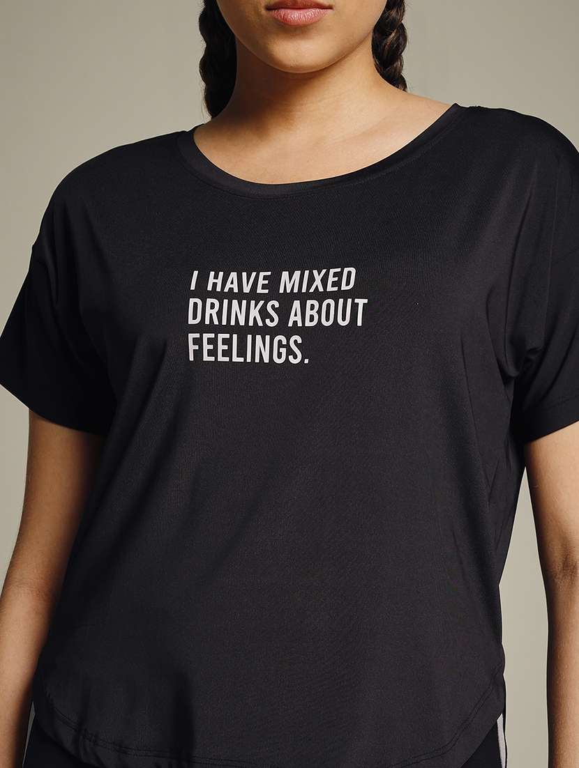 women printed dri-fit sports t-shirt - 21959982 -  Standard Image - 4