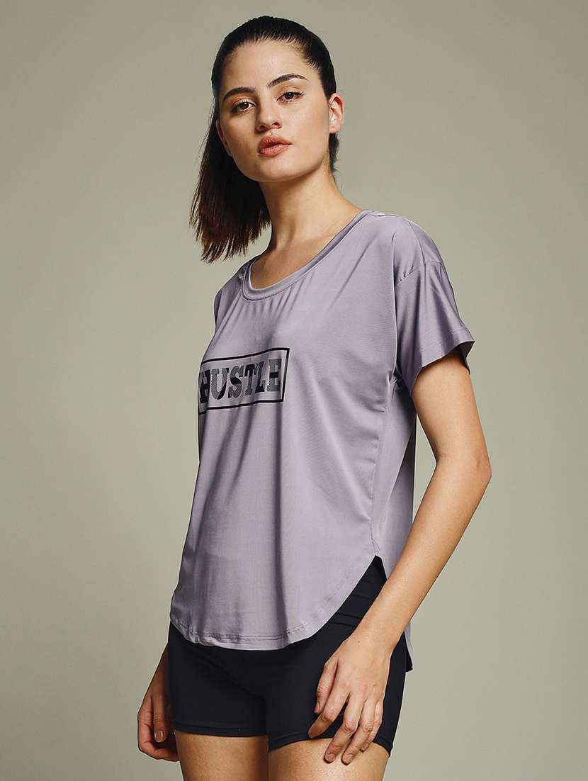 women printed dri-fit sports t-shirt - 21960086 -  Standard Image - 1