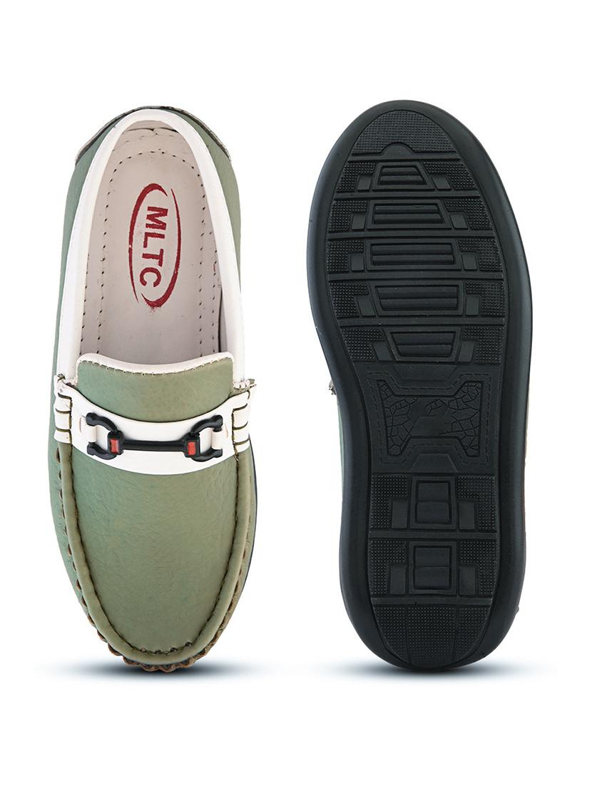 boys solid leatherette slip on loafer - 21960183 - Standard Image - 1