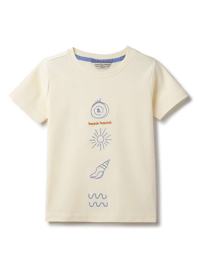 boys printed short sleeve regular fit t-shirt - 21960290 -  Standard Image - 1