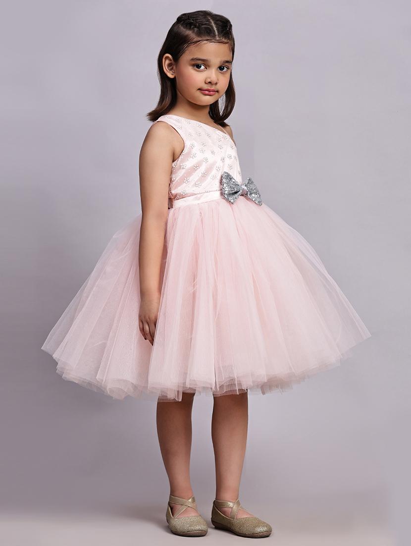 girls embellished sleeveless fit & flare dress - 21960345 - Standard Image - 4