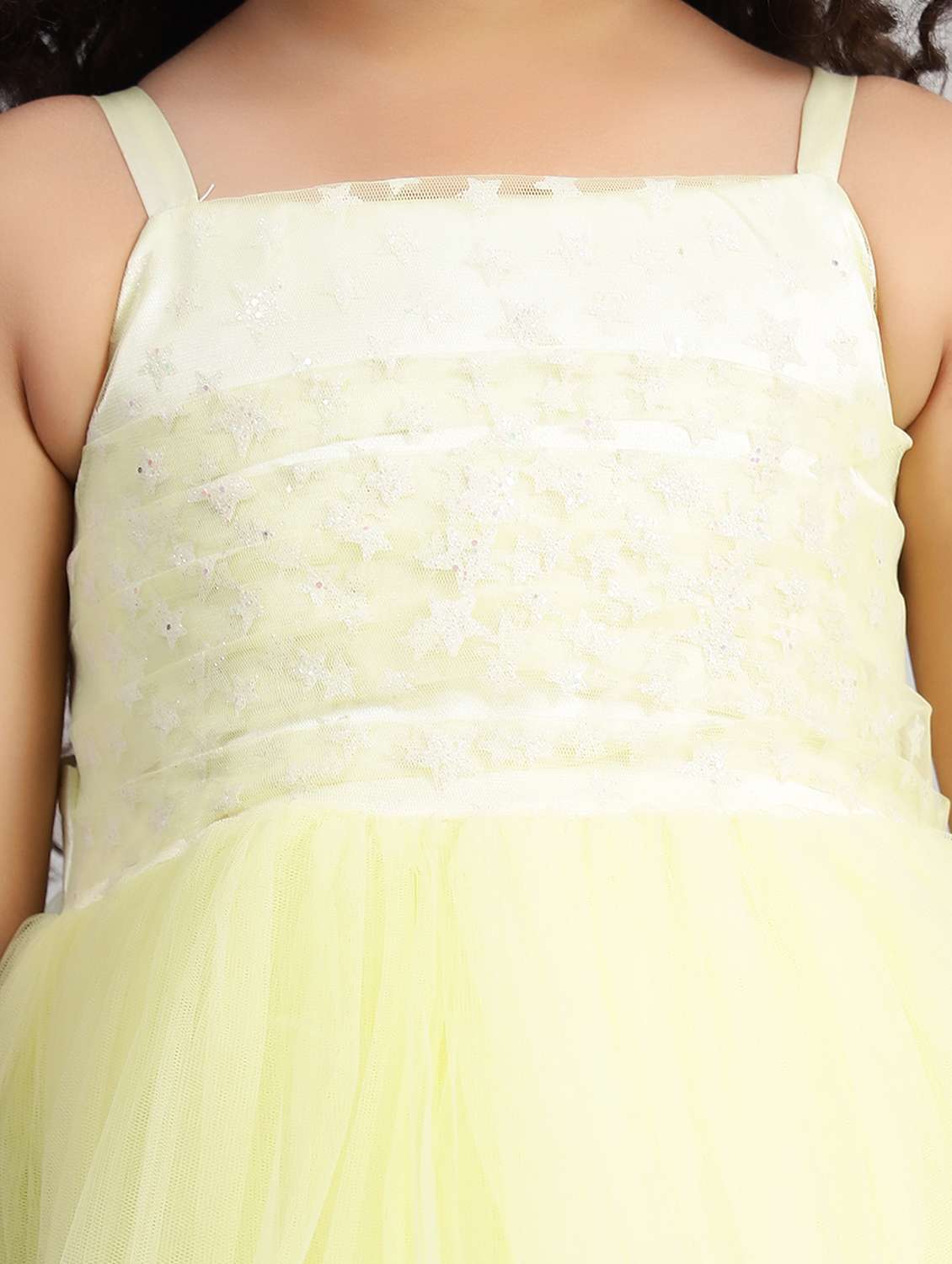 girls embellished shoulder strap fit & flare dress - 21960519 -  Standard Image - 4