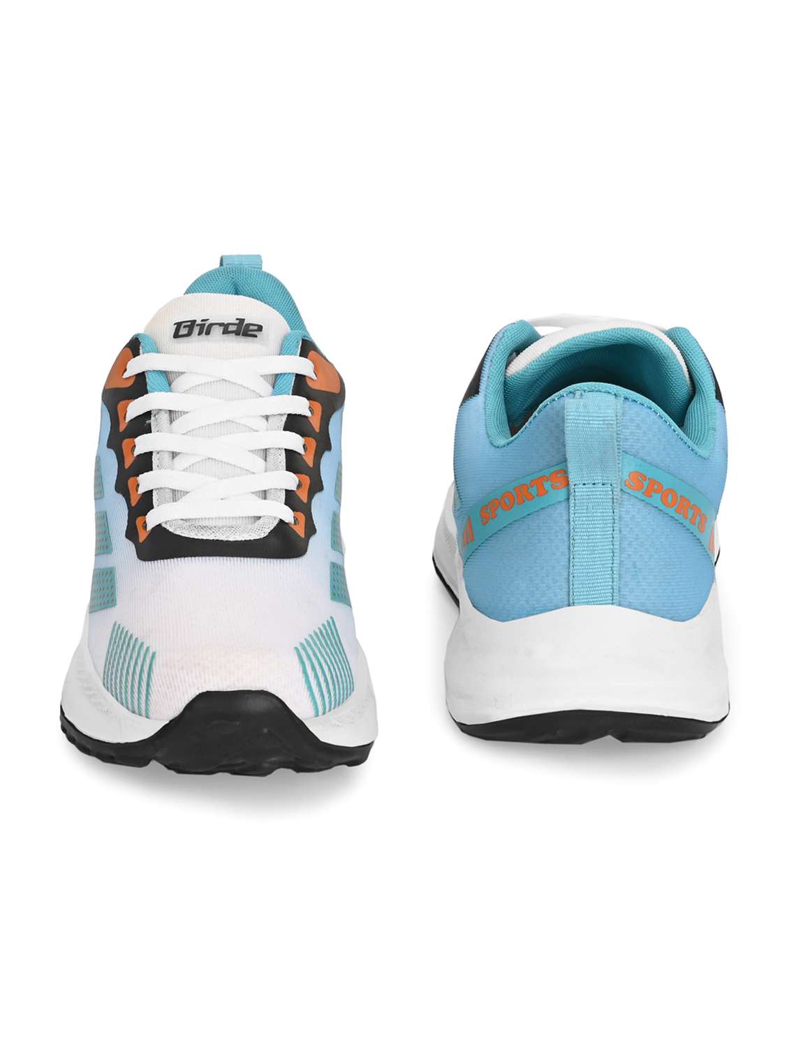 men blue lace up sport shoe - 21961278 - Standard Image - 4