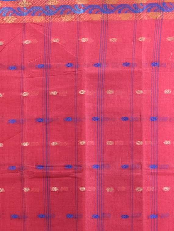women self design tant saree - 21961433 -  Standard Image - 4