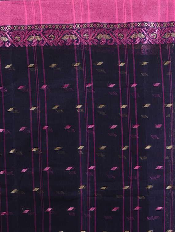 women self design tant saree - 21961434 - Standard Image - 4