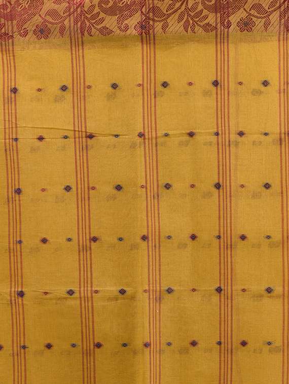 women self design tant saree - 21961436 -  Standard Image - 4