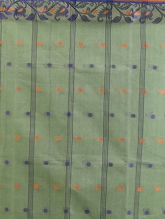 women self design tant saree - 21961440 -  Standard Image - 4