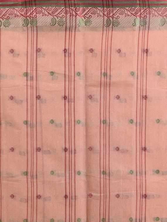 women self design tant saree - 21961444 - Standard Image - 4