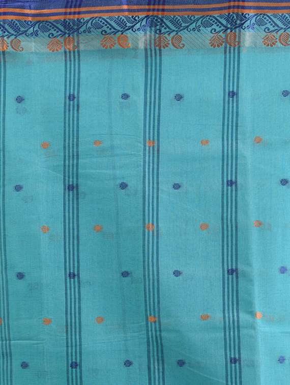 women self design tant saree - 21961446 - Standard Image - 4