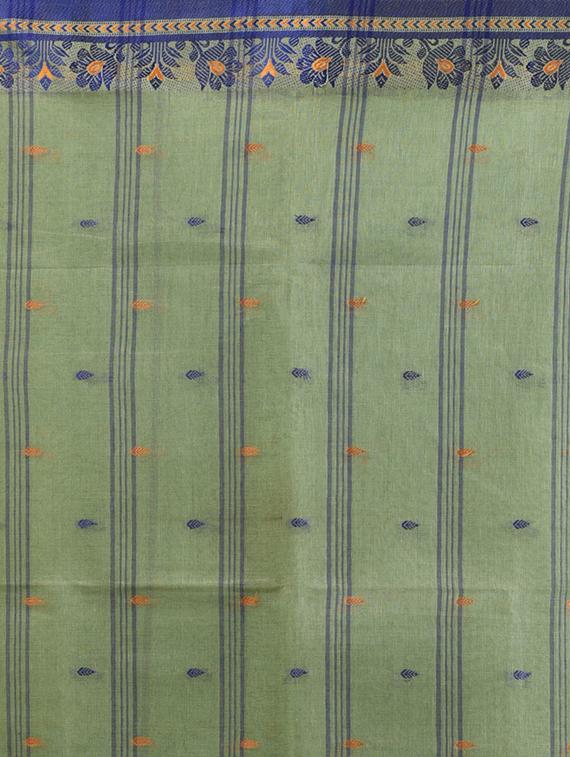 women self design tant saree - 21961447 - Standard Image - 4