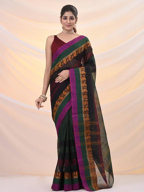 women self design tant saree - 21961450 - Standard Image - 0