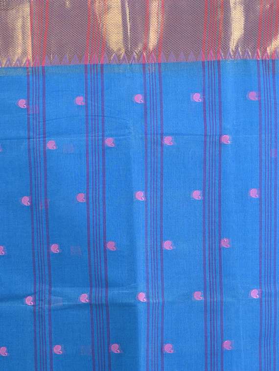 women self design tant saree - 21961451 - Standard Image - 4