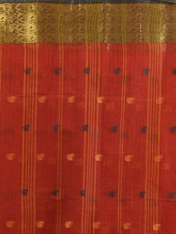 women self design tant saree - 21961464 - Standard Image - 4