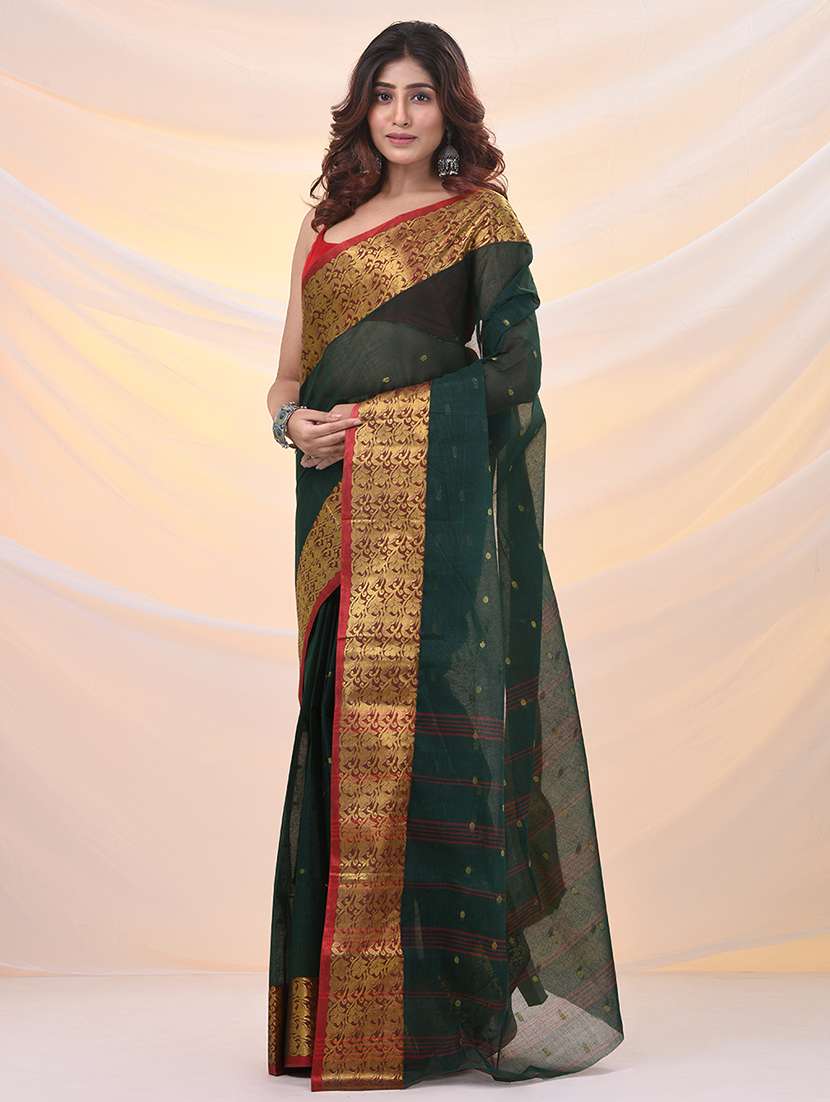 women self design tant saree - 21961465 -  Standard Image - 1