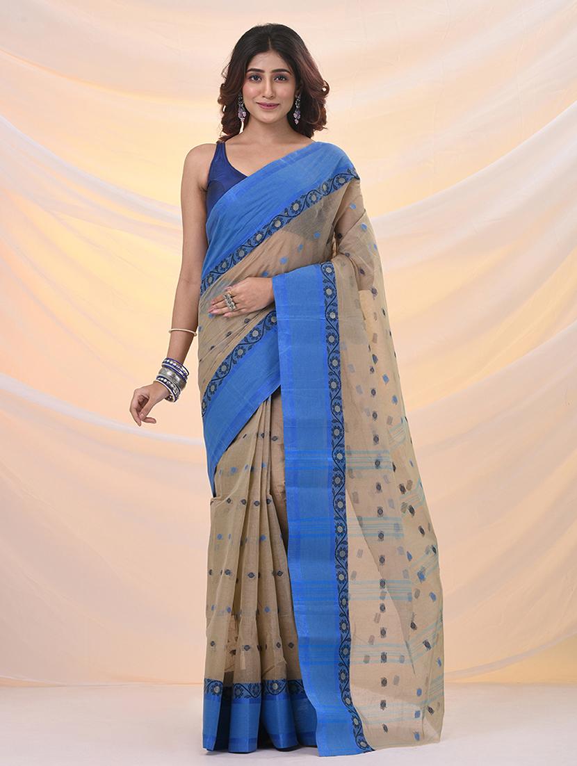women self design tant saree - 21961468 - Zoom Image - 0
