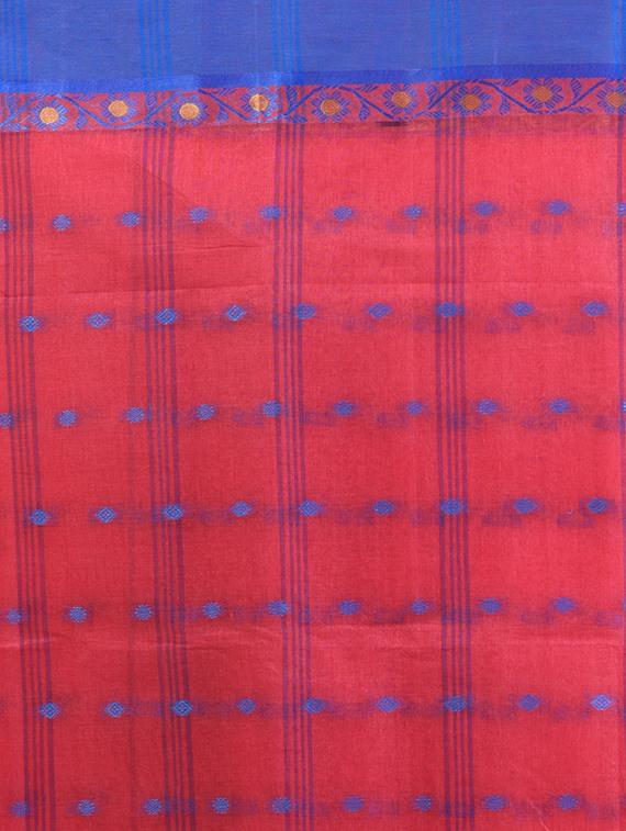 women self design tant saree - 21961469 - Standard Image - 4