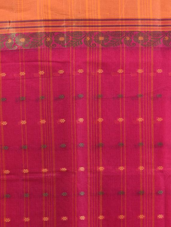 women self design tant saree - 21961472 - Standard Image - 4