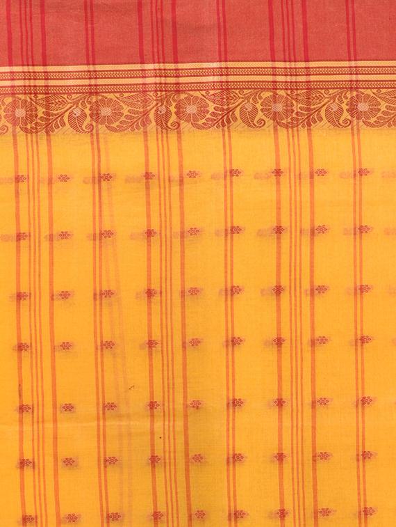 women self design tant saree - 21961473 - Standard Image - 4