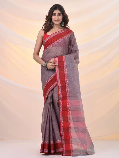 women self design tant saree - 21961475 - Standard Image - 0