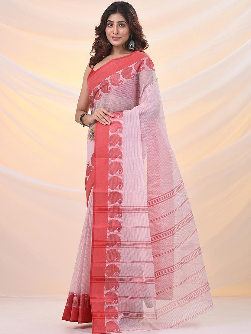 women self design tant saree - 21961478 -  Standard Image - 1