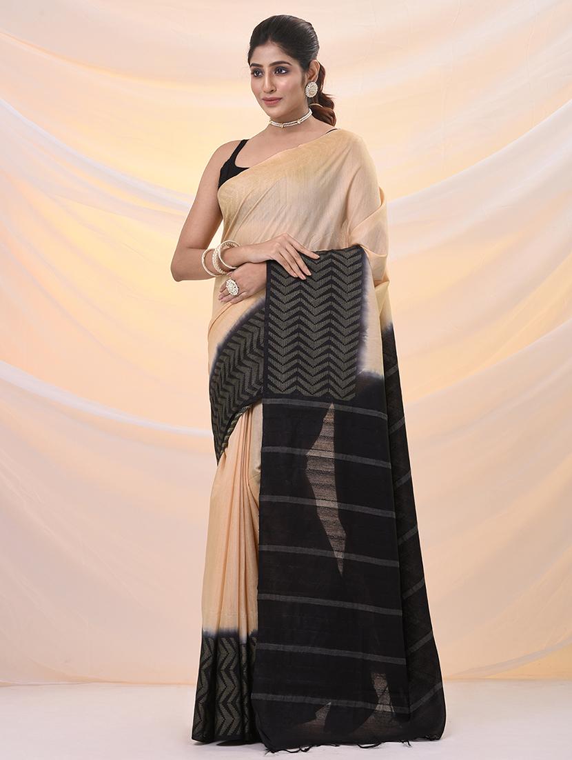women self design handloom saree with blouse - 21961487 - Standard Image - 1