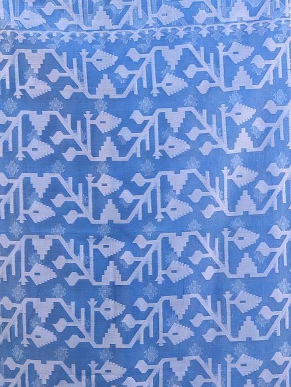 women self design jamdani sare with blouse - 21961491 -  Standard Image - 6