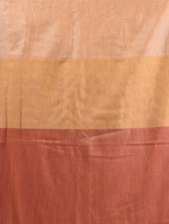 women solid with bordered saree with blouse - 21961497 - Standard Image - 6