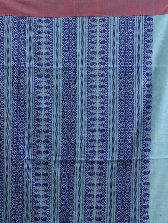 women self design handloom saree with blouse - 21961500 - Standard Image - 6