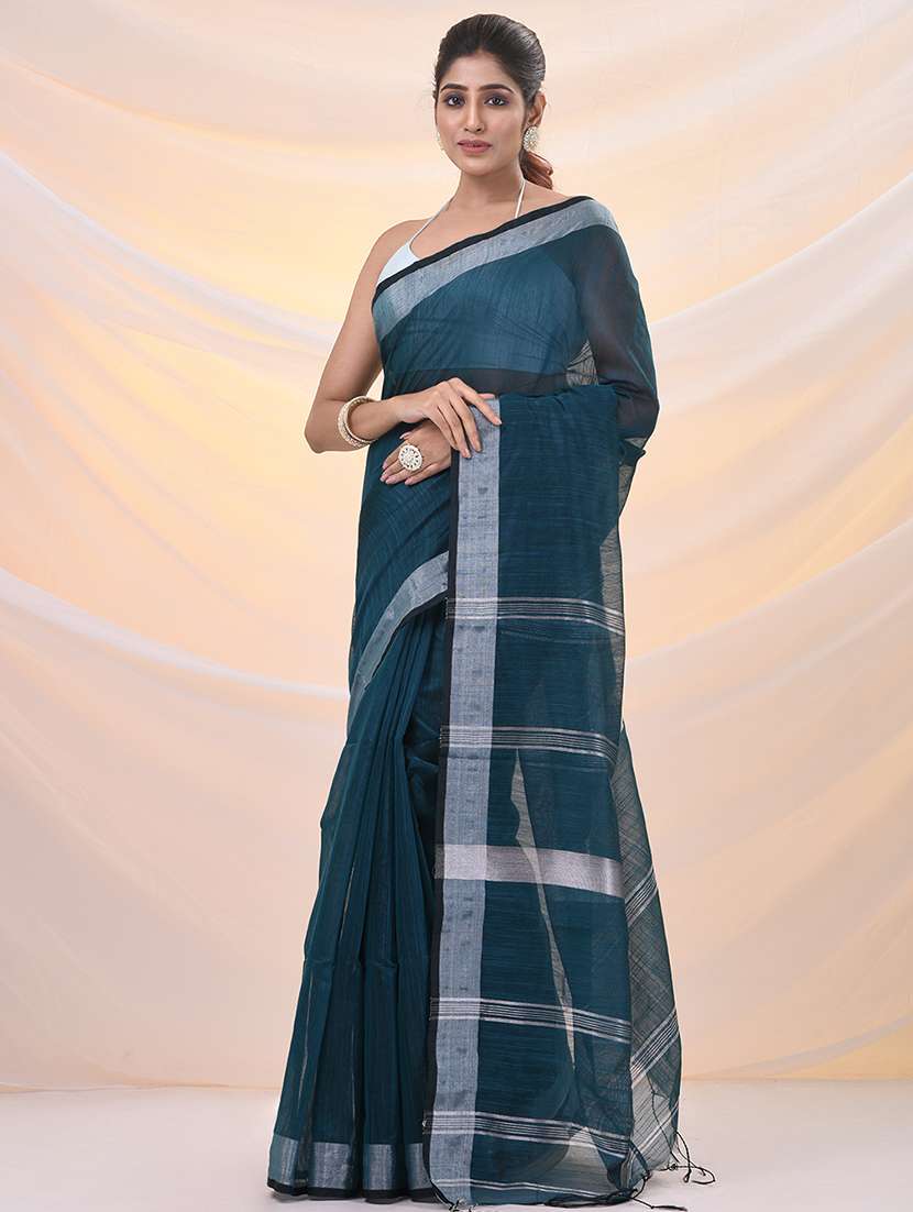 women self design handloom saree with blouse - 21961501 -  Standard Image - 1