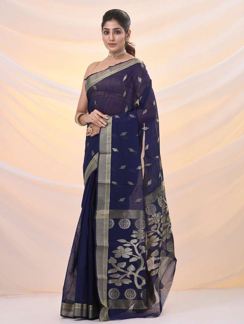 women self design jamdani saree - 21961511 -  Standard Image - 1