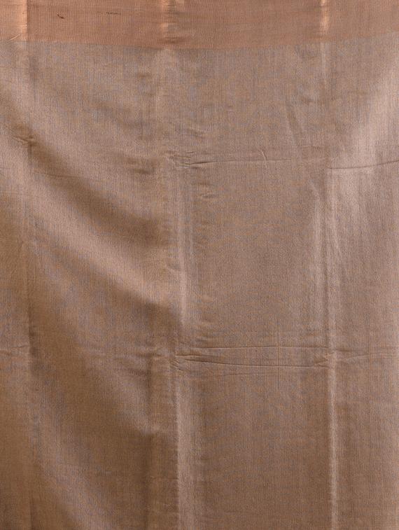 women solid with bordered saree with blouse - 21961515 - Standard Image - 6