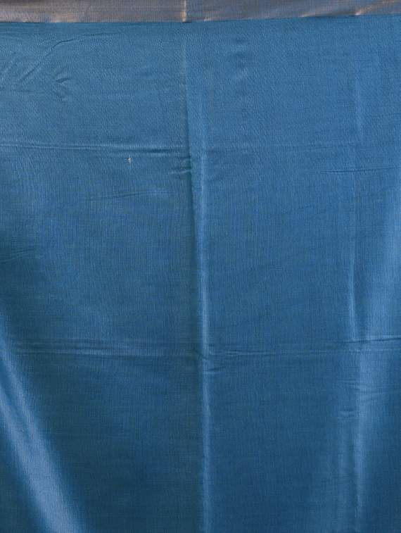 women solid with bordered saree with blouse - 21961518 - Standard Image - 6