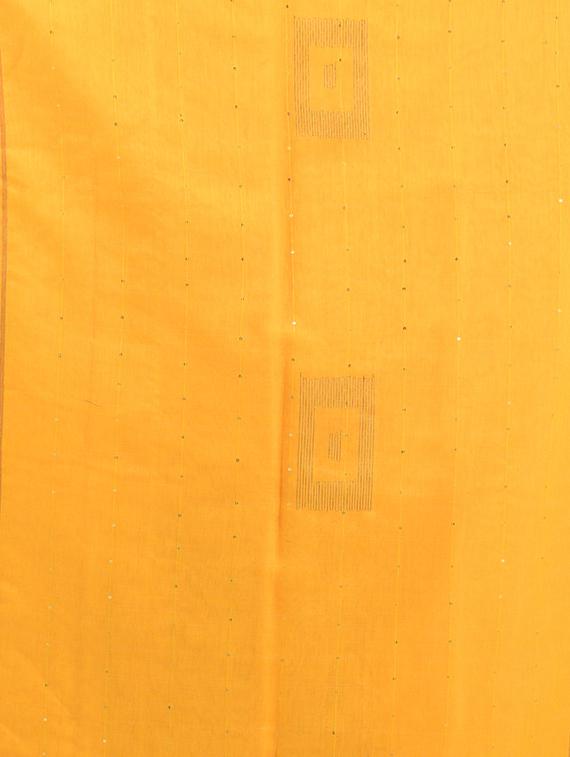 women solid with work embellished saree with blouse - 21961521 - Standard Image - 6