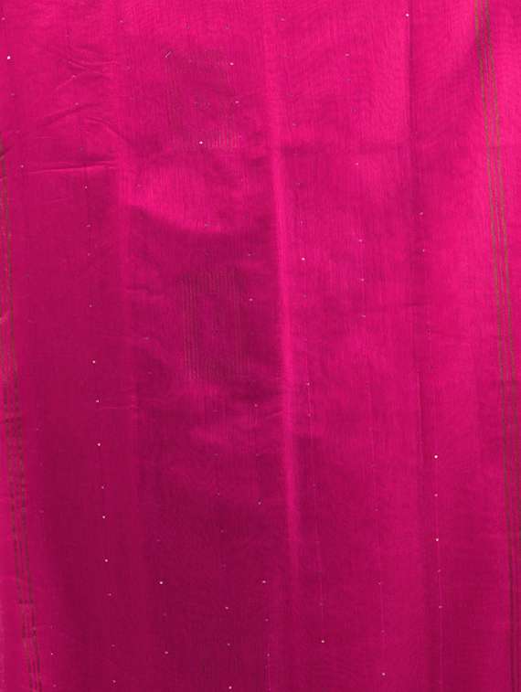 women solid with work embellished saree with blouse - 21961522 -  Standard Image - 6