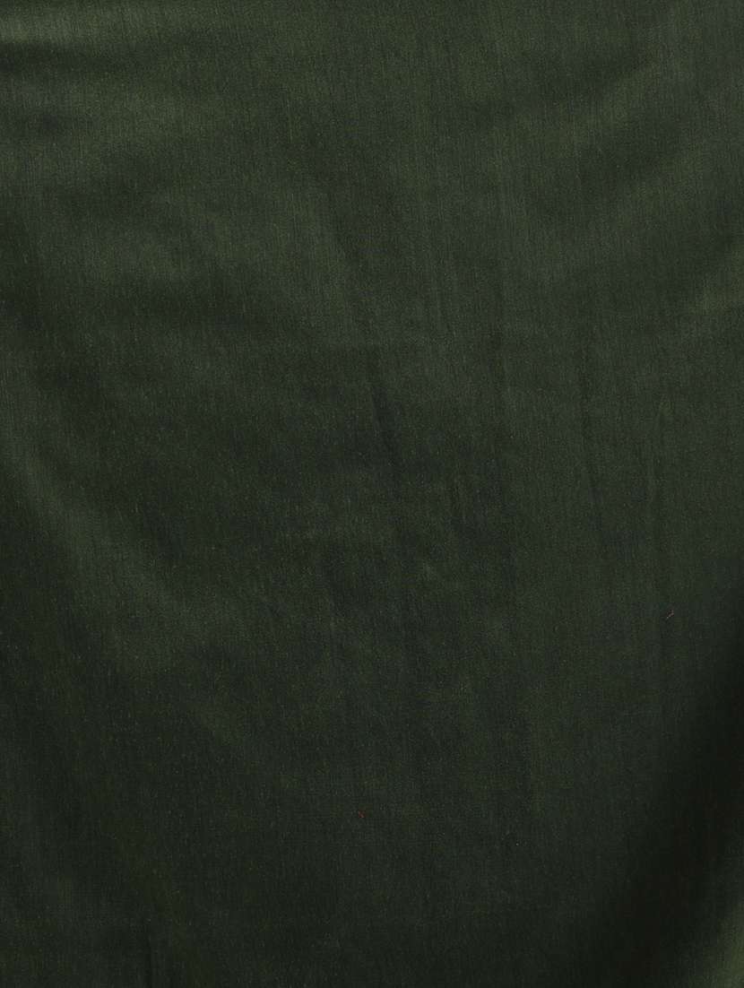 women solid plain saree with blouse - 21961528 -  Standard Image - 6