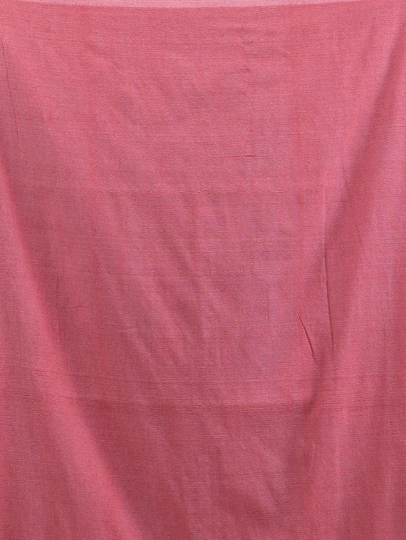 women solid plain saree with blouse - 21961530 - Standard Image - 6