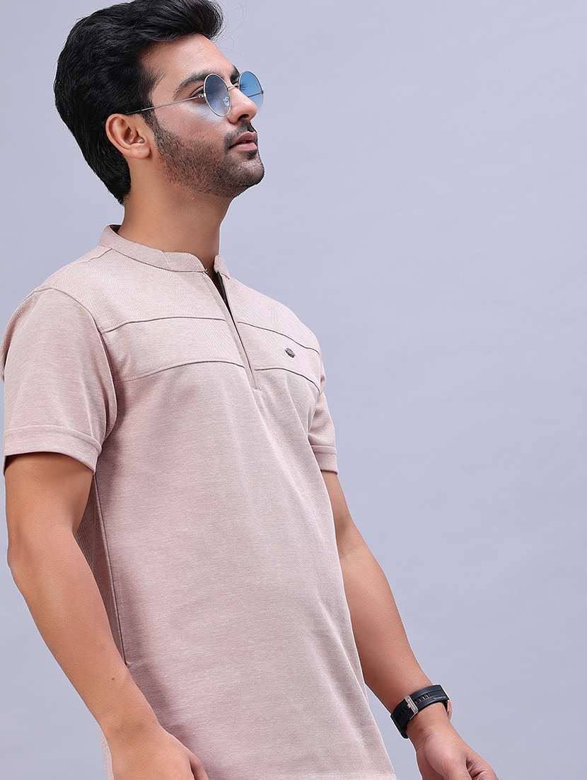 men solid short sleeve regular fit t-shirt - 21961710 -  Standard Image - 1