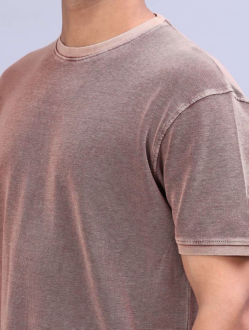 men solid short sleeve regular fit t-shirt - 21961736 -  Standard Image - 4