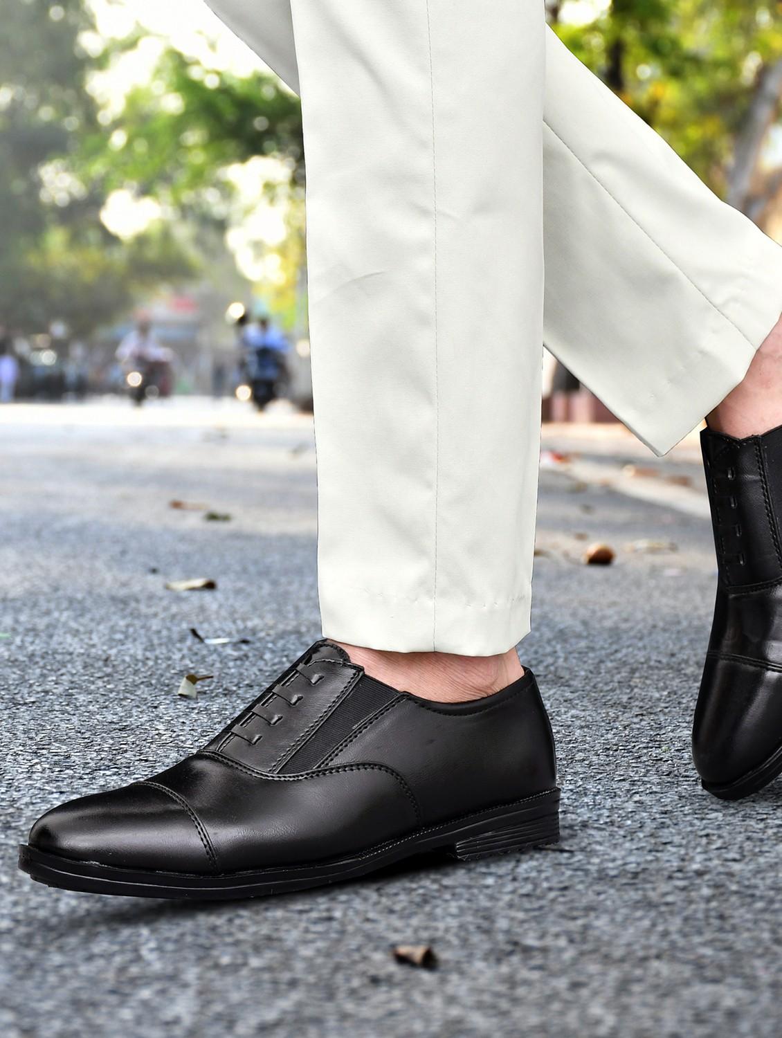 men black lace up oxford - 21961890 -  Standard Image - 1