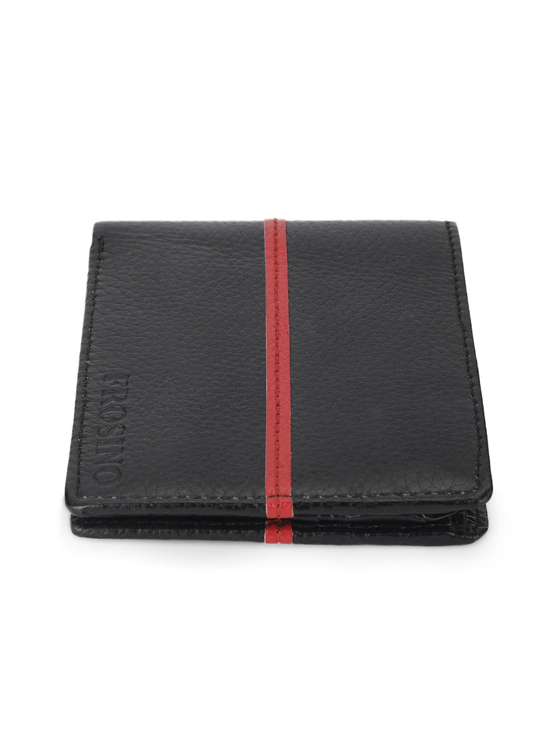 men black striped leatherette wallet - 21962013 -  Standard Image - 1