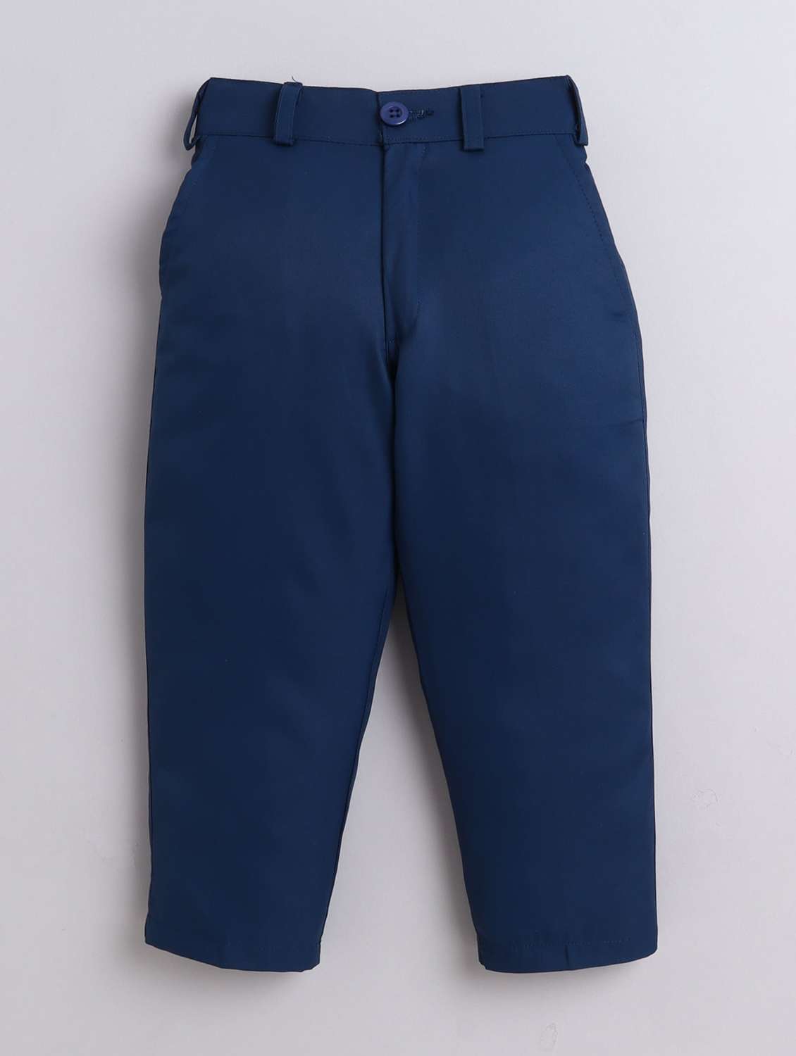 boys solid shirt and trouser with wasitcoat - 21962020 - Standard Image - 4