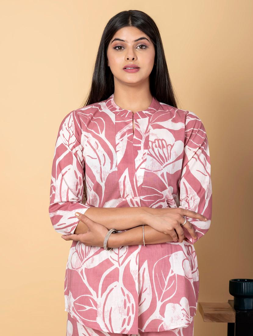 women three quarter sleeve ethnic co-ord set - 21962336 - Standard Image - 4