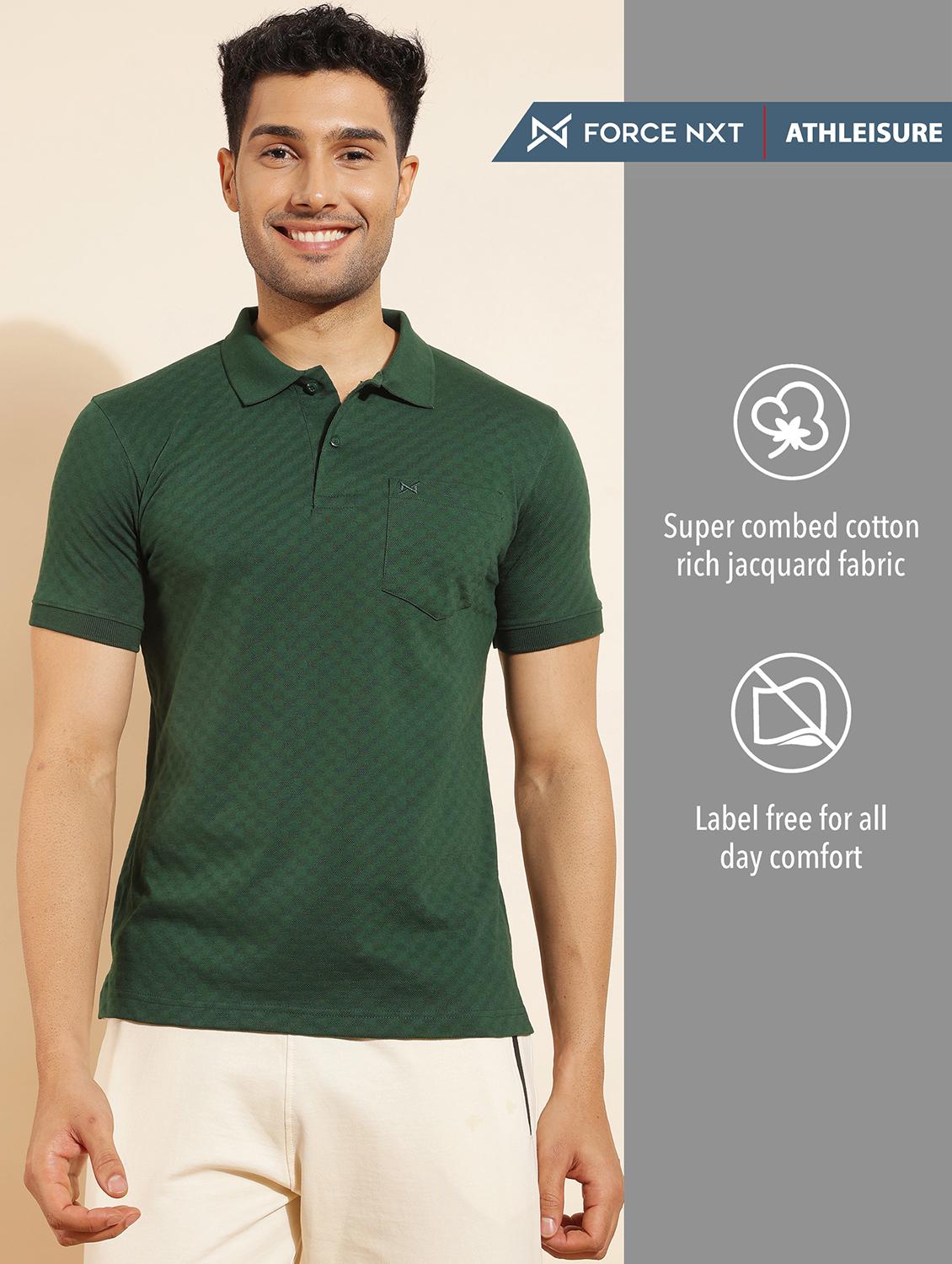 men solid short sleeve slim fit polo t-shirt - 21962368 -  Standard Image - 1