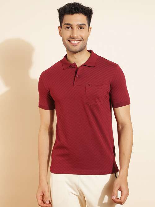 men solid short sleeve slim fit polo t-shirt