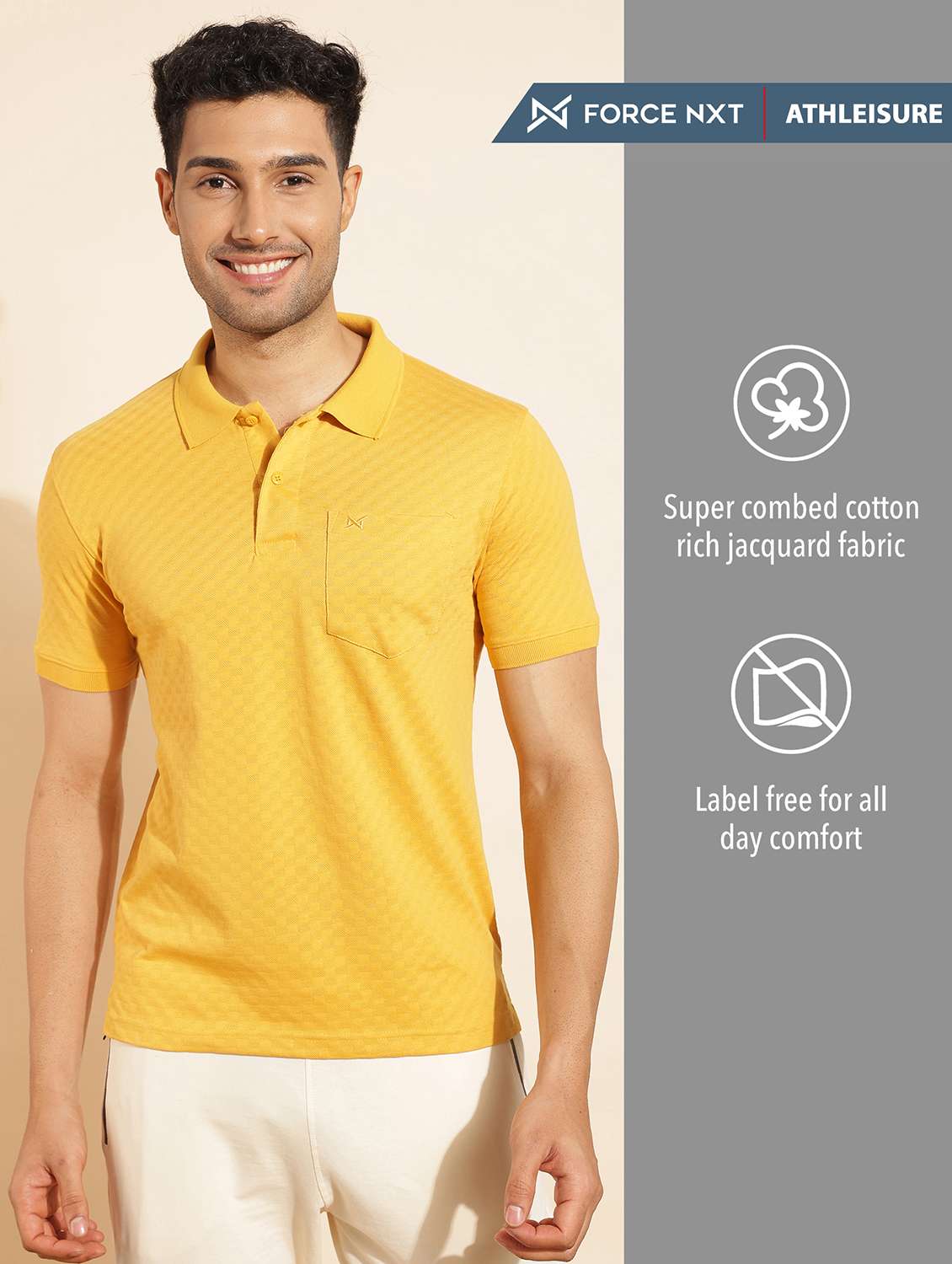 men pack of 2 solid short sleeve polo t-shirt - 21962378 -  Standard Image - 1