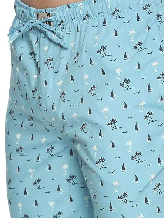 men printed mid rise loungewear pyjama - 21962387 -  Standard Image - 4