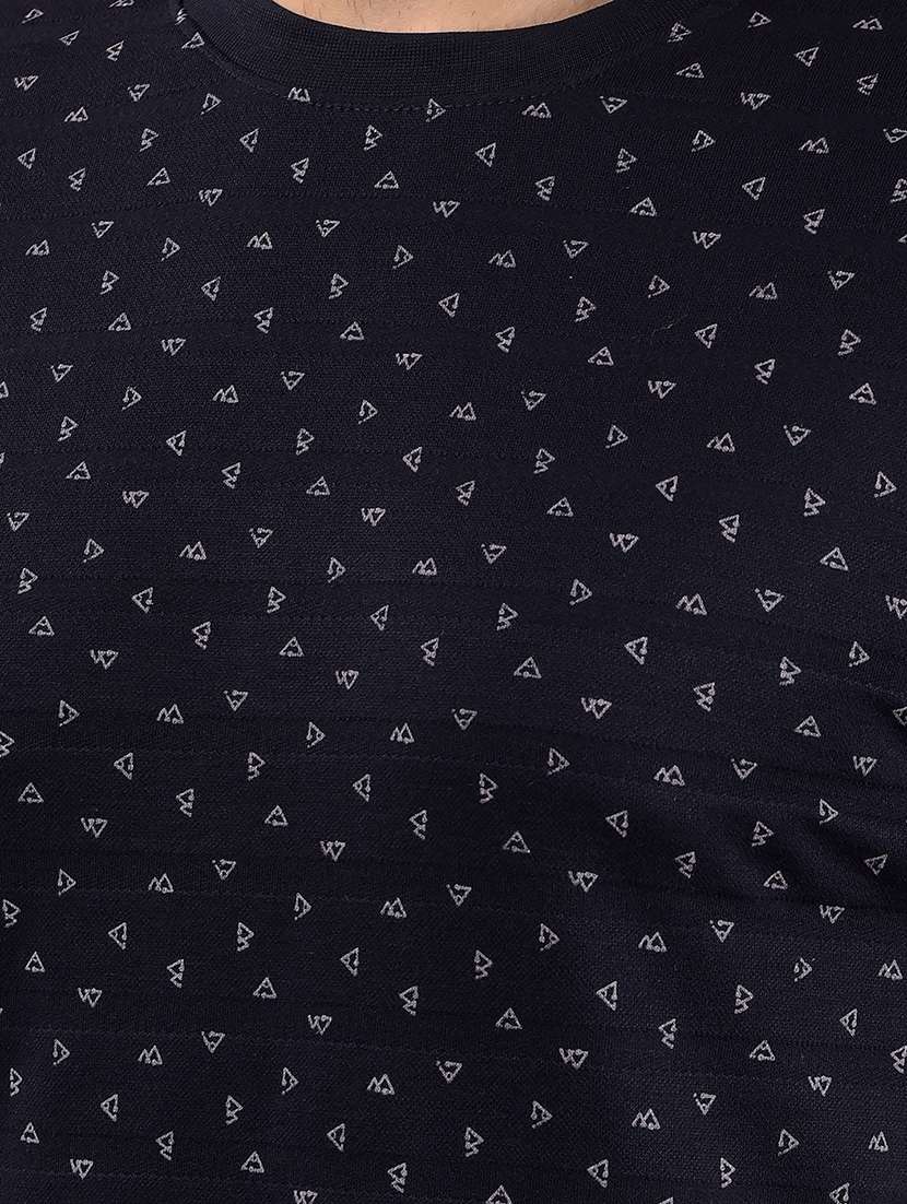 men printed short sleeve slim fit t-shirt - 21962437 -  Standard Image - 4