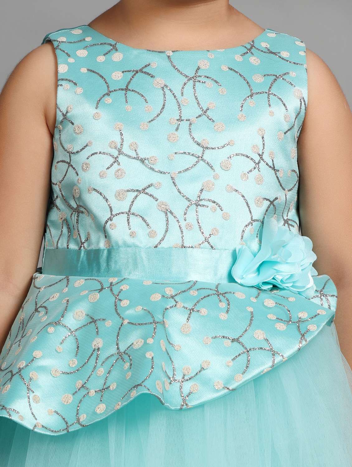 girls embellished sleeveless fit & flare dress - 21962524 -  Standard Image - 4